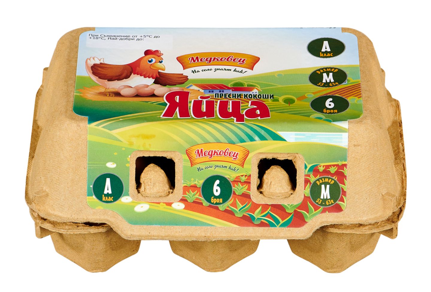 Изображение на МЕДКОВЕЦ Яйца
размер М