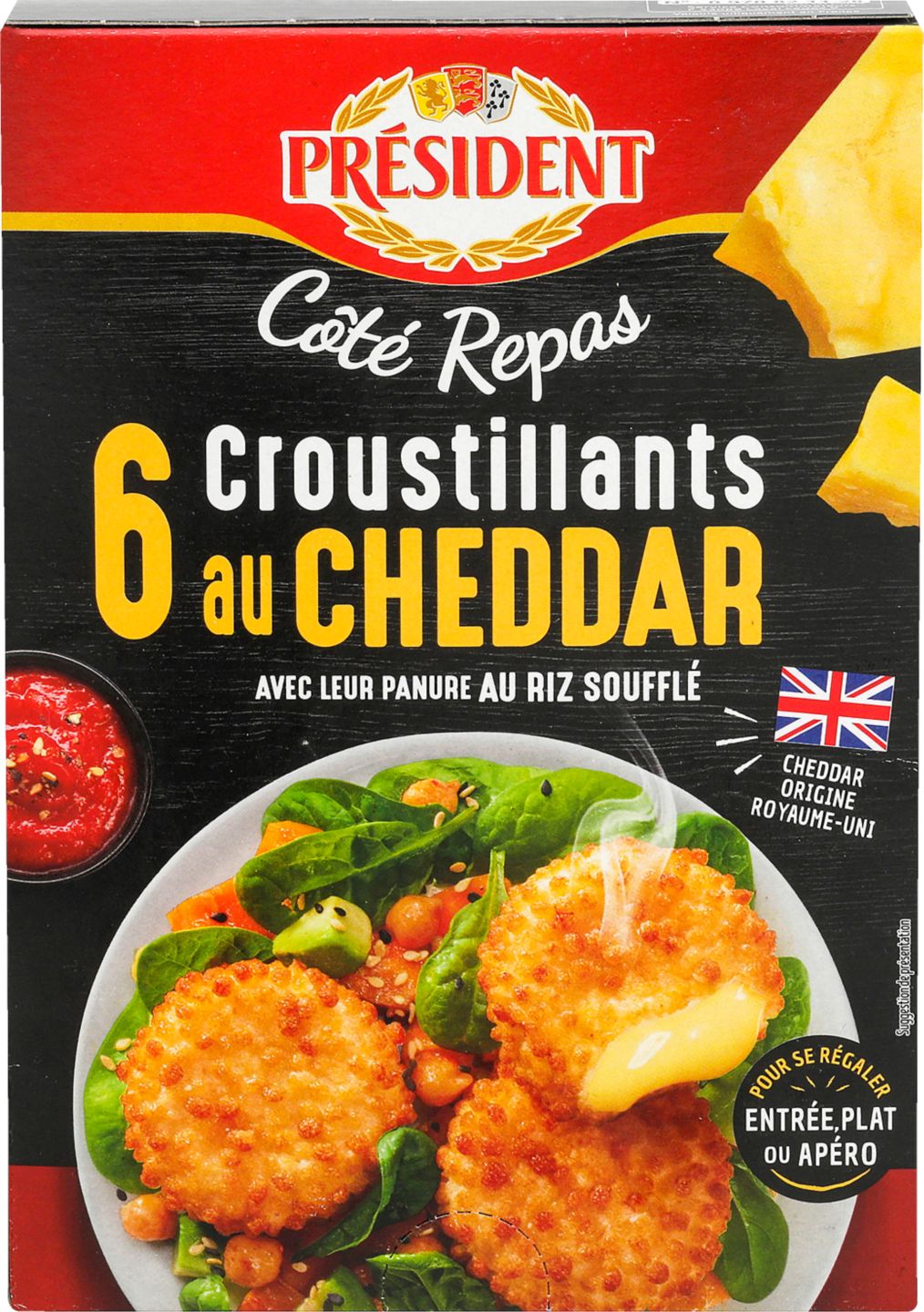 PRÉSIDENT /LEERDAMMER Sýrové nugetky
150 g