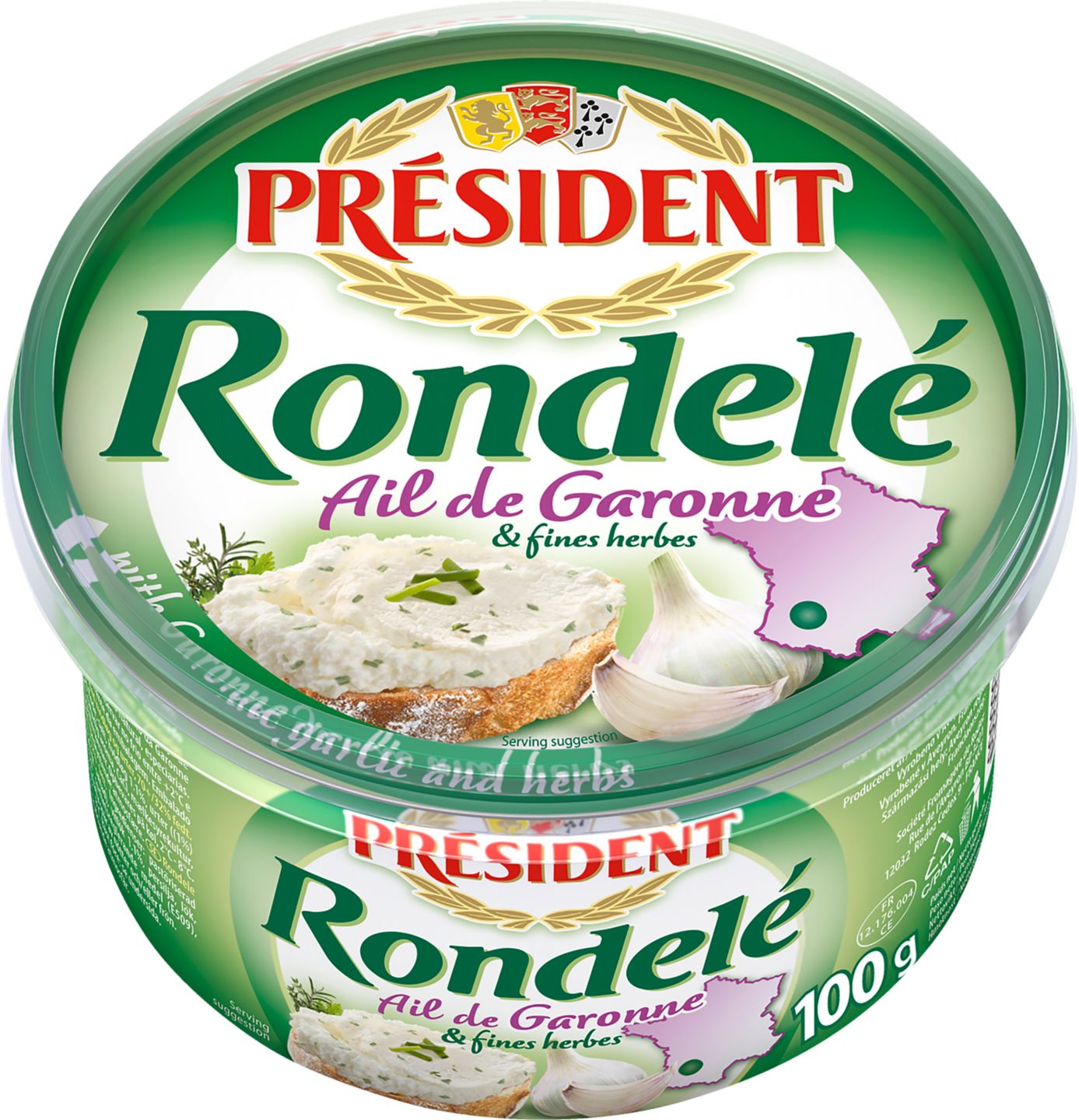Président Rondelé Mäkký čerstvý syr
