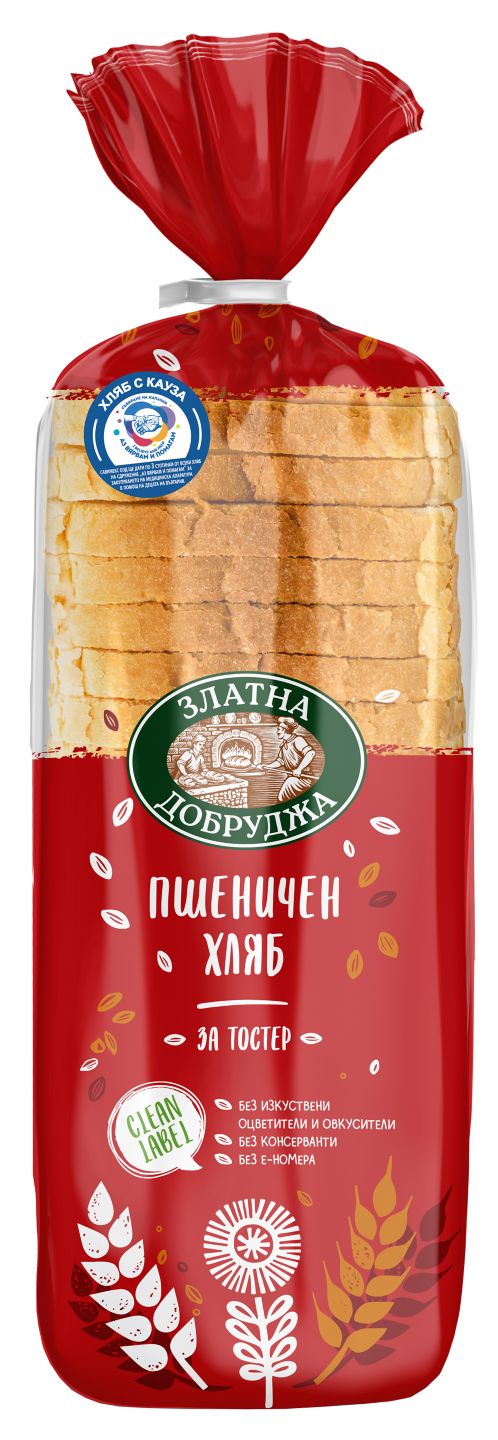Изображение на Златна Добруджа Хляб за тостер
различни видове