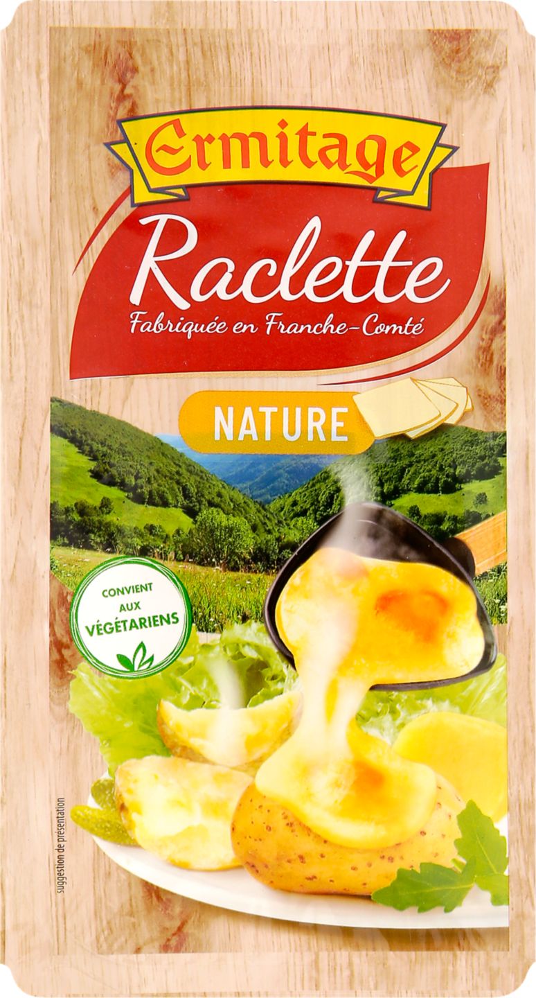 Raclette Francouzský sýr k rozpékání
nature/s pepřem