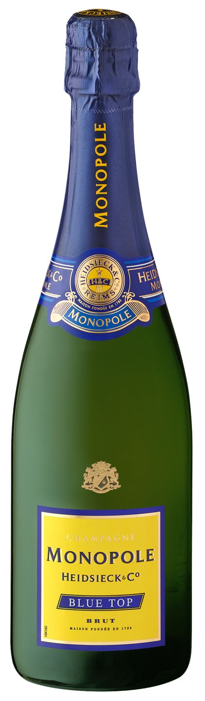 HEIDESIECK & CO MONOPOLE Blue Top Champagner