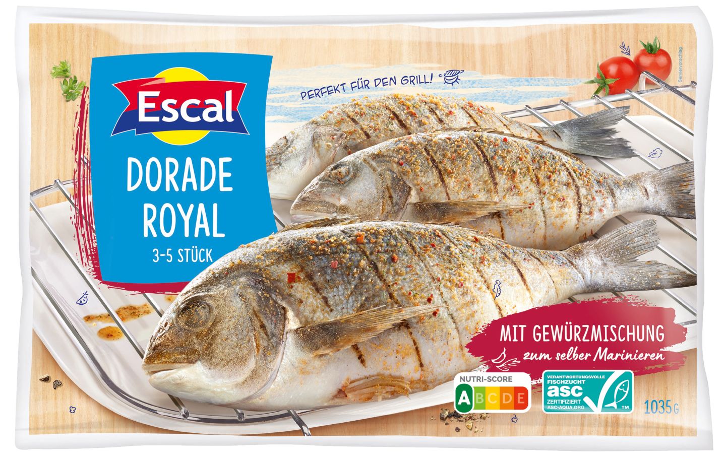 ESCAL Dorade Royal oder Wolfsbarsch