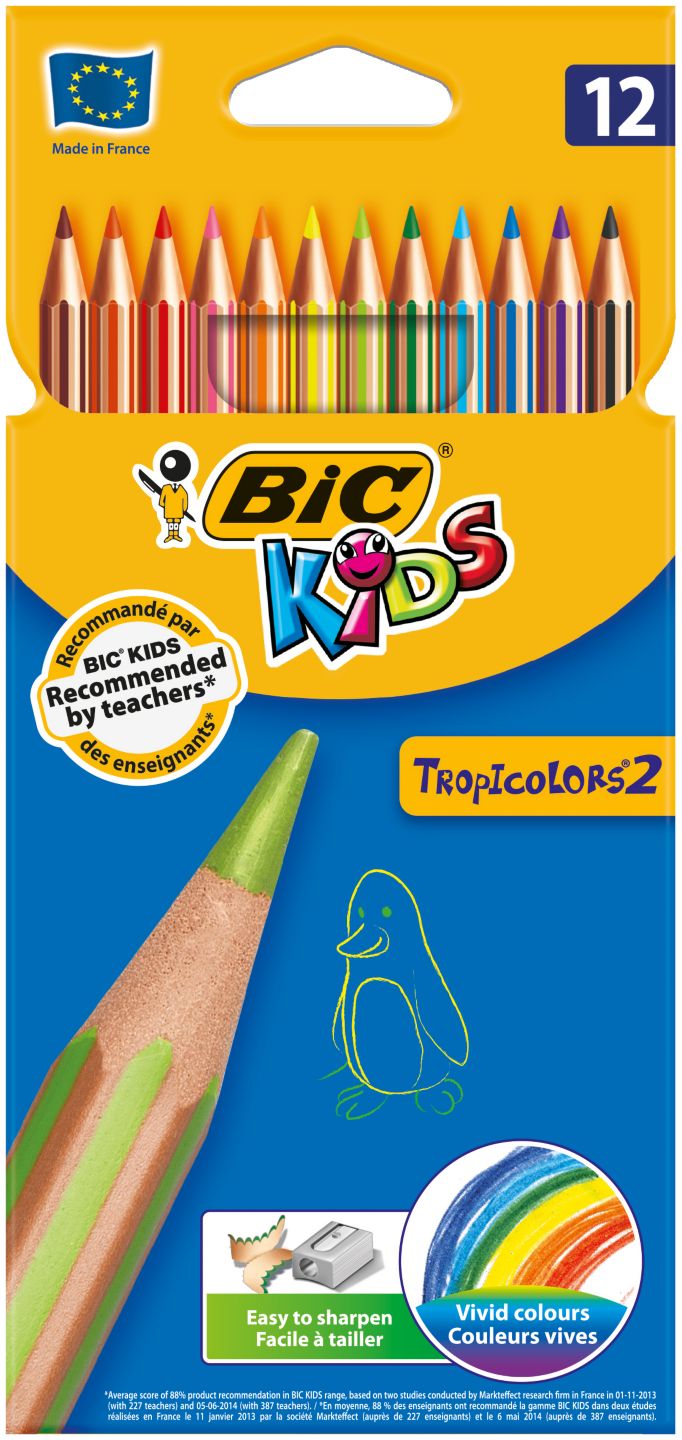 Изображение на BIC Kids Цветни моливи Kids
Tropicolors