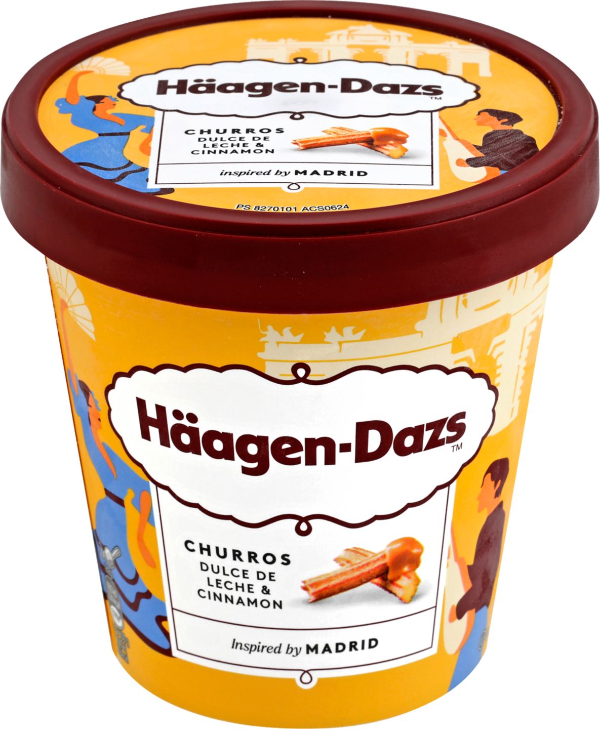 Häagen-Dazs Smetanová zmrzlina
s kousky Churros
