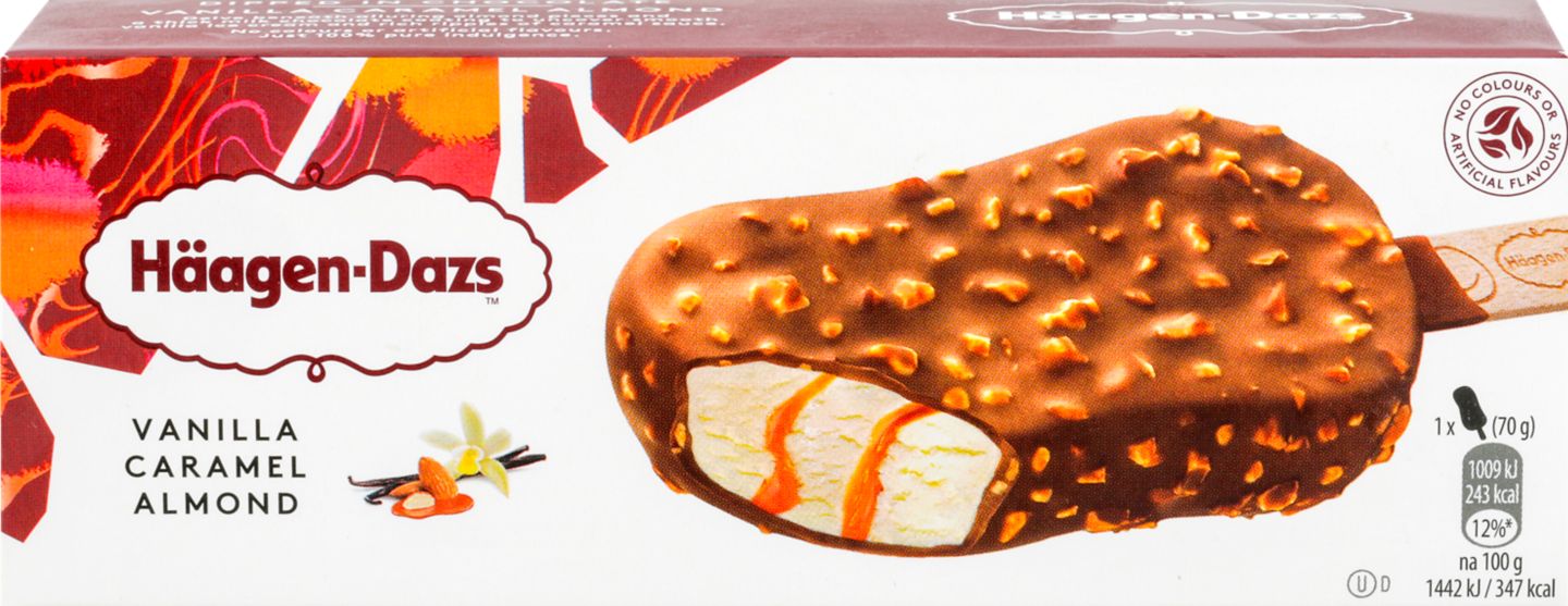 Häagen-Dazs Zmrzlina
různé druhy