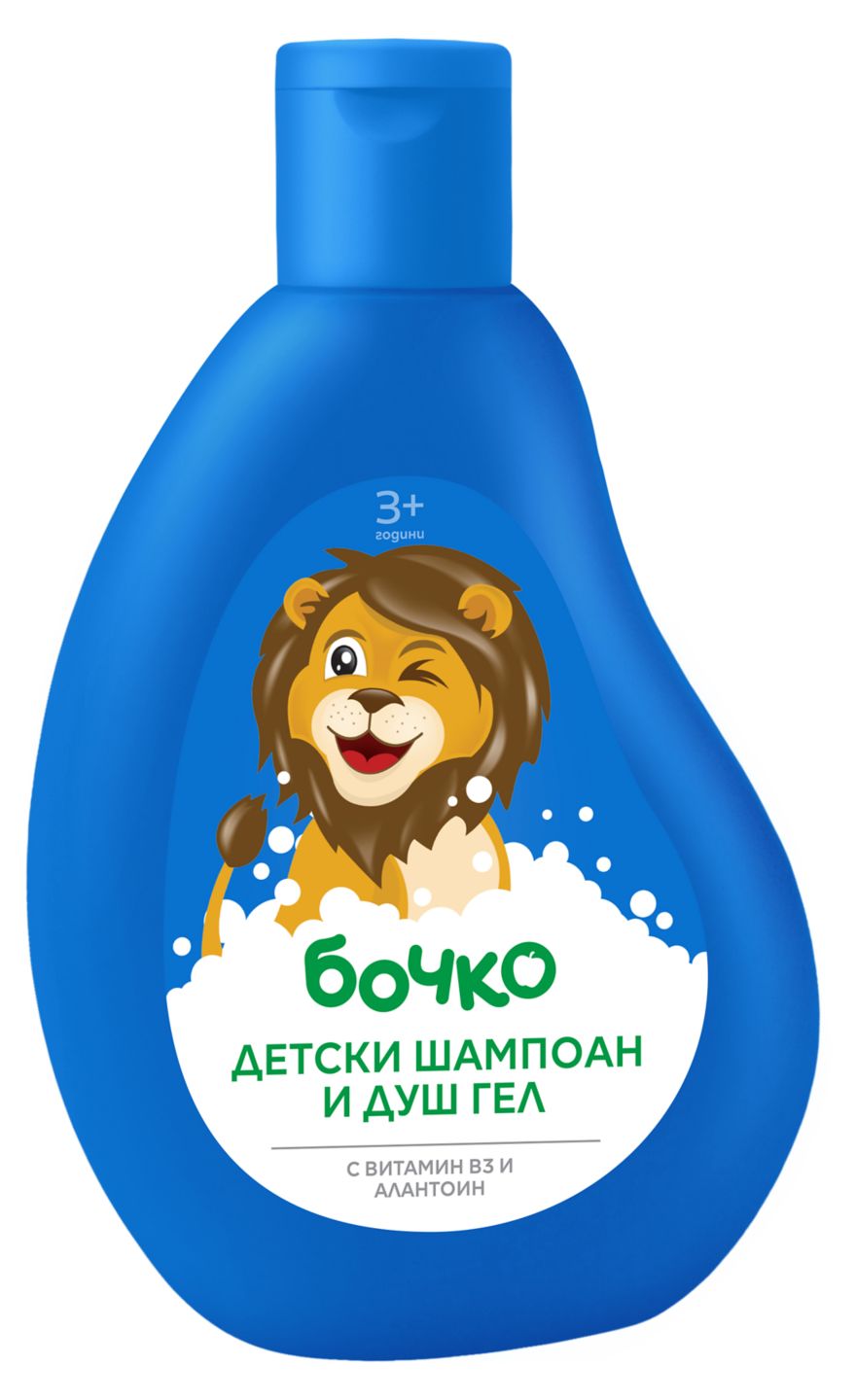 Изображение на Бочко Детски шампоан&душ гел 2 в 1
или шампоан&балсам 2 в 1