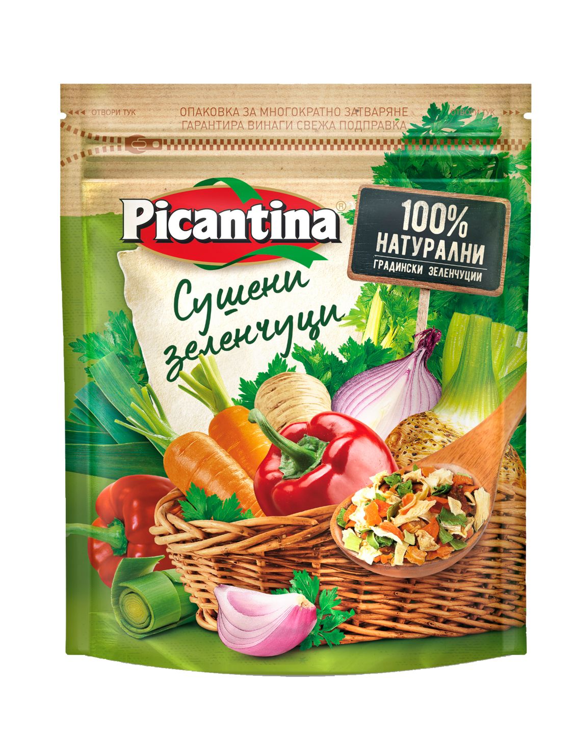 Изображение на Picantina Подправка
микс сушени зеленчуци