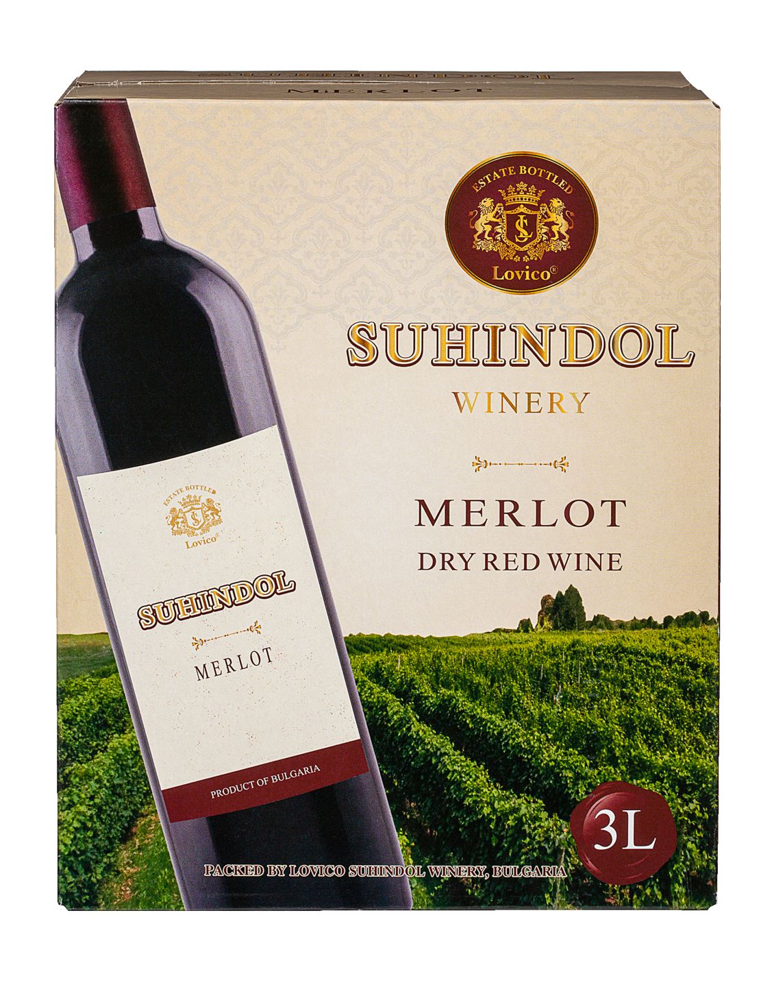 Изображение на Suhindol Червено вино
Мерло