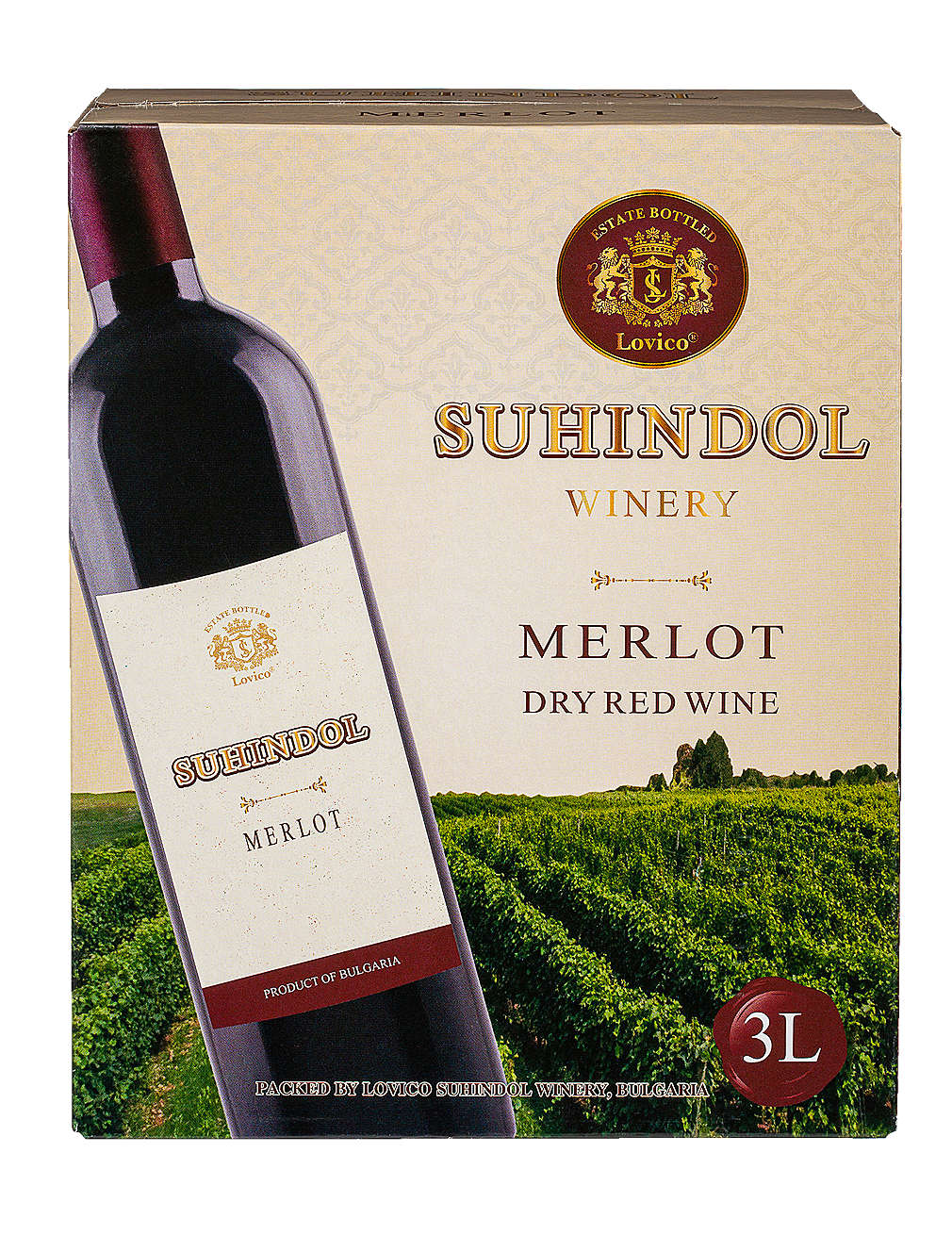Изображение за продукта Suhindol Червено вино Мерло