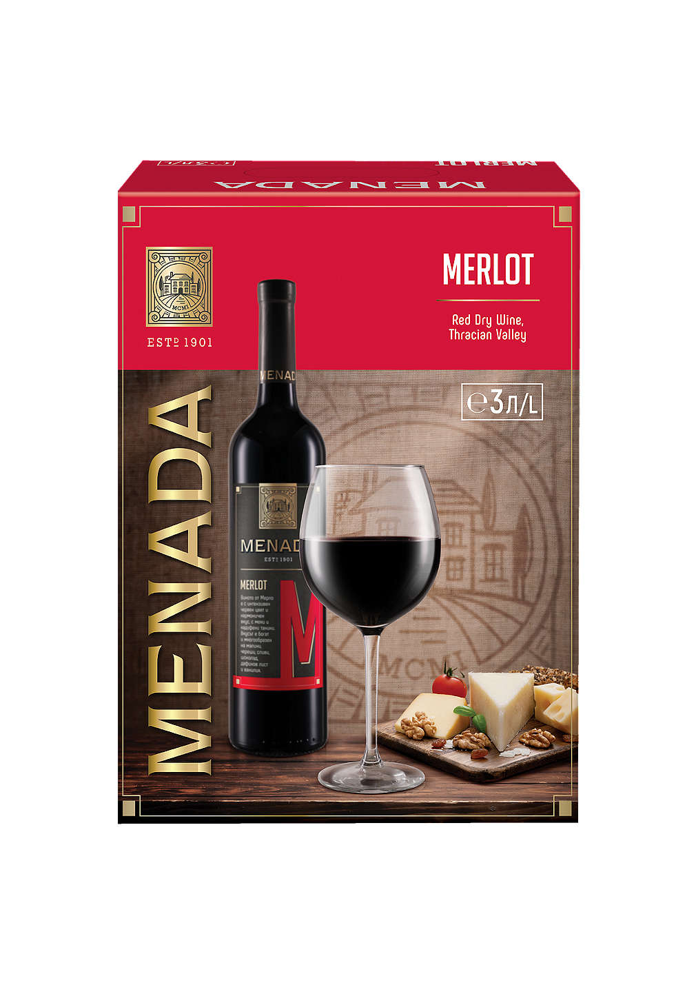 Изображение за продукта Menada Червено, Бяло вино или Розе различни сортове