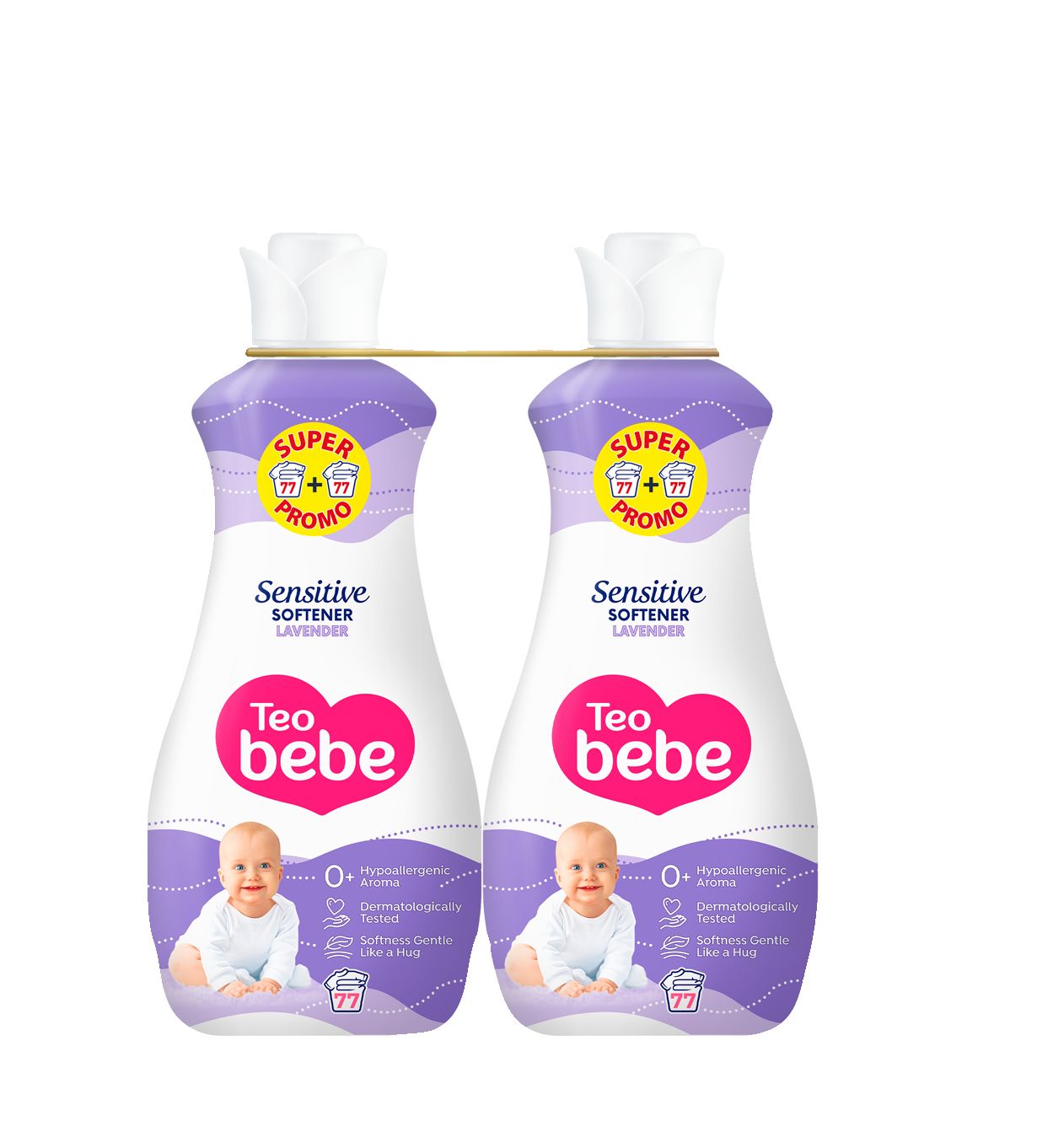 Изображение на Teo Bebe Омекотител
2 х 77 пранета