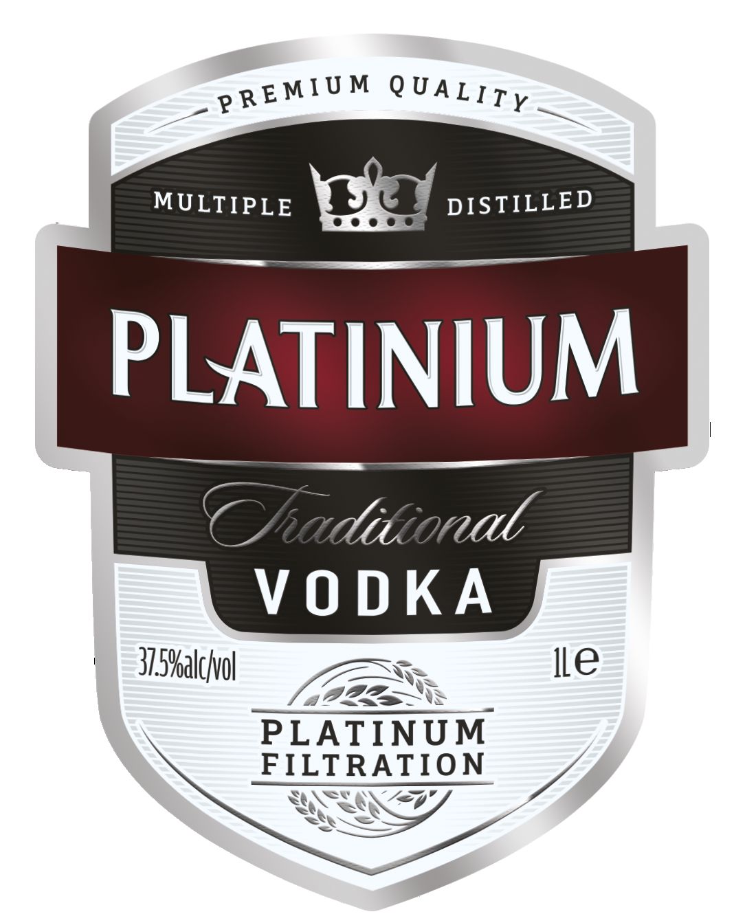 Изображение на PLATINIUM Водка
37,5% vol