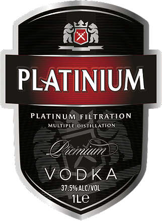 Изображение за продукта PLATINIUM Водка 37,5% vol