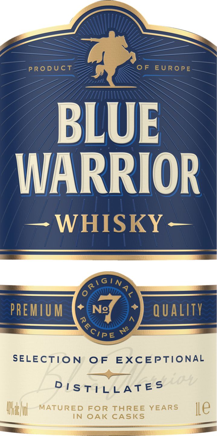 Изображение на Blue Warrior Уиски