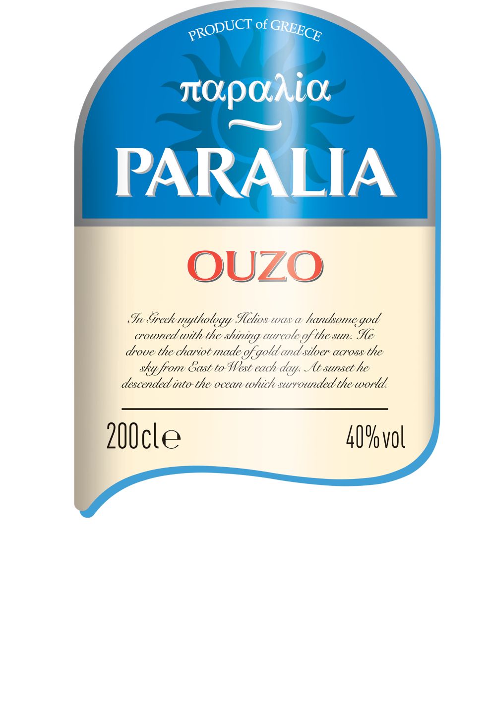 Изображение на PARALIA Узо
40% vol