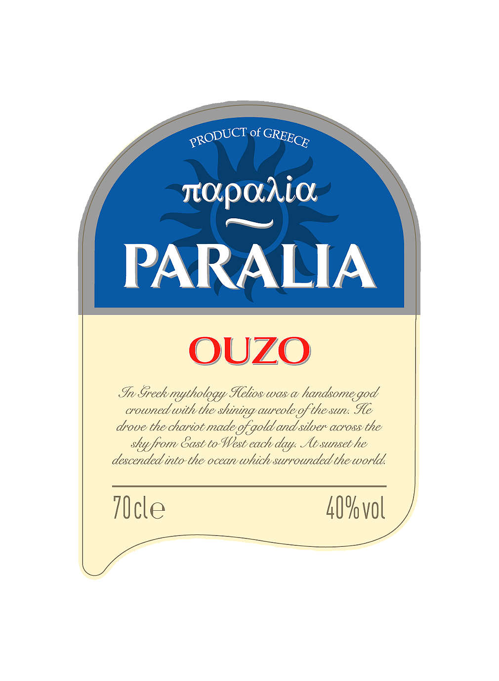 Изображение за продукта Paralia Узо