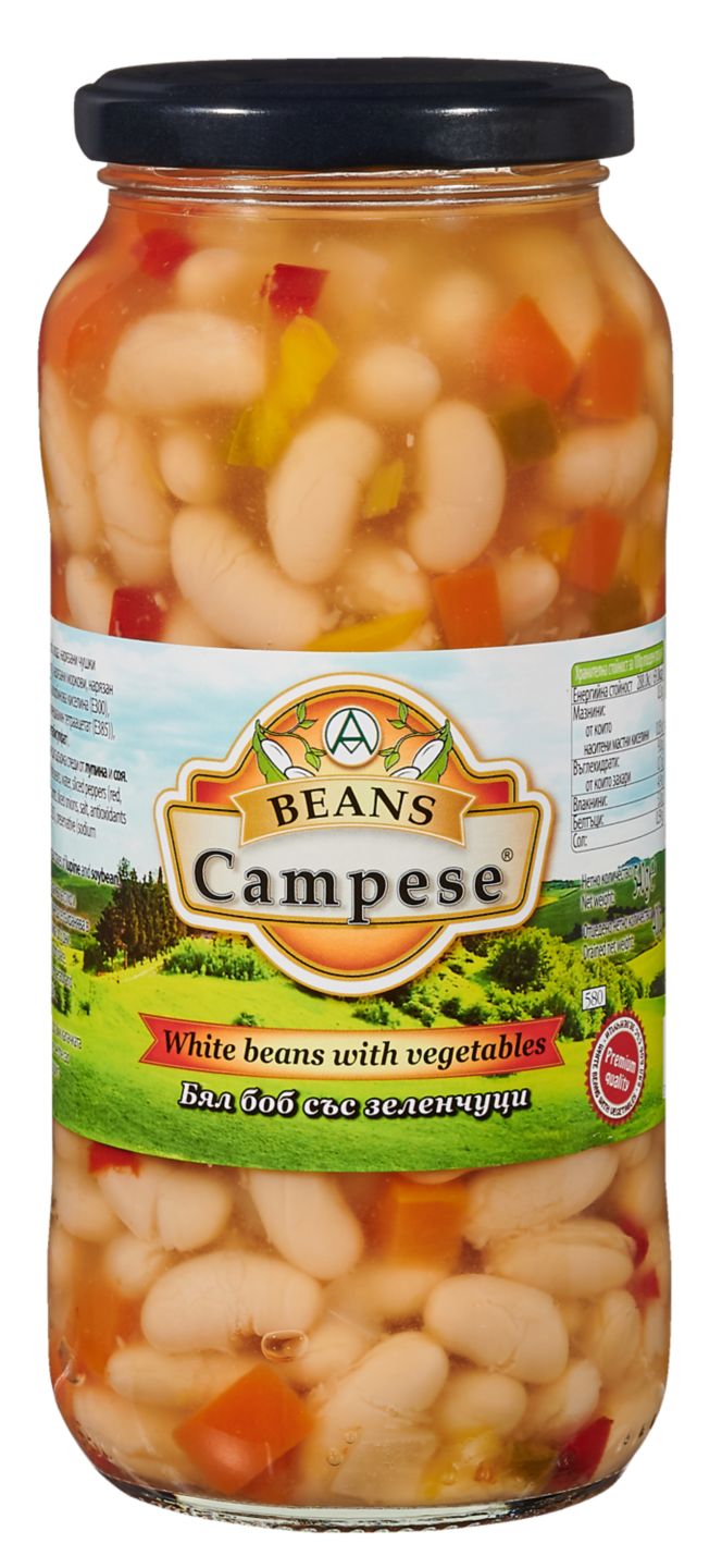 Изображение на Campese Бял боб
със зеленчуци