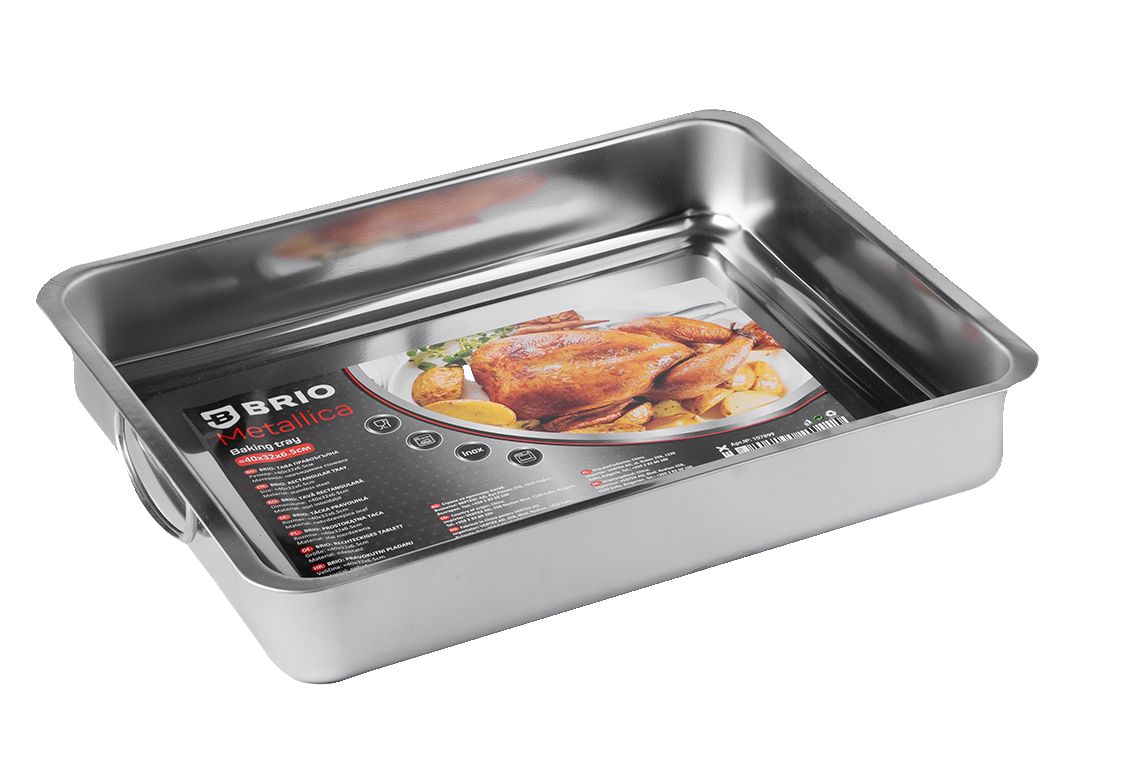 Изображение на BRIO Тава Metallica
40 х 32 х 6,5 см