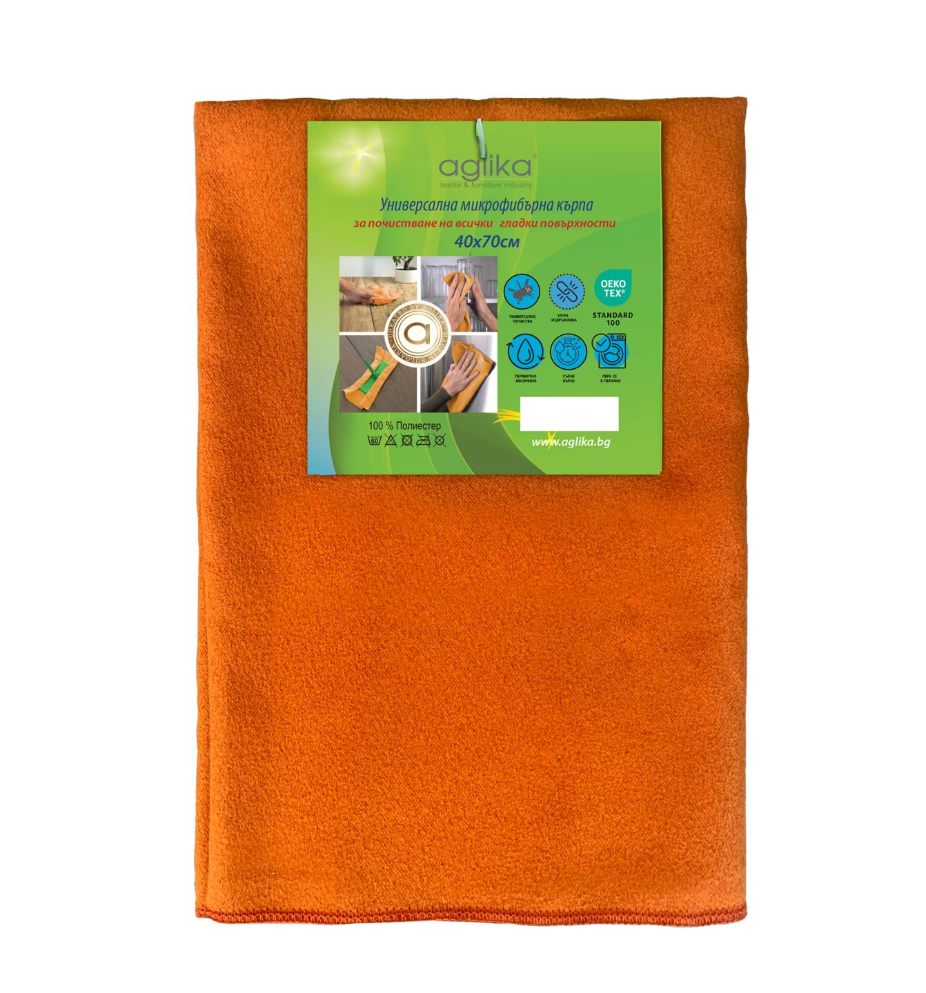 Изображение на AGLIKA Микрофибърна кърпа
40 х 70 см