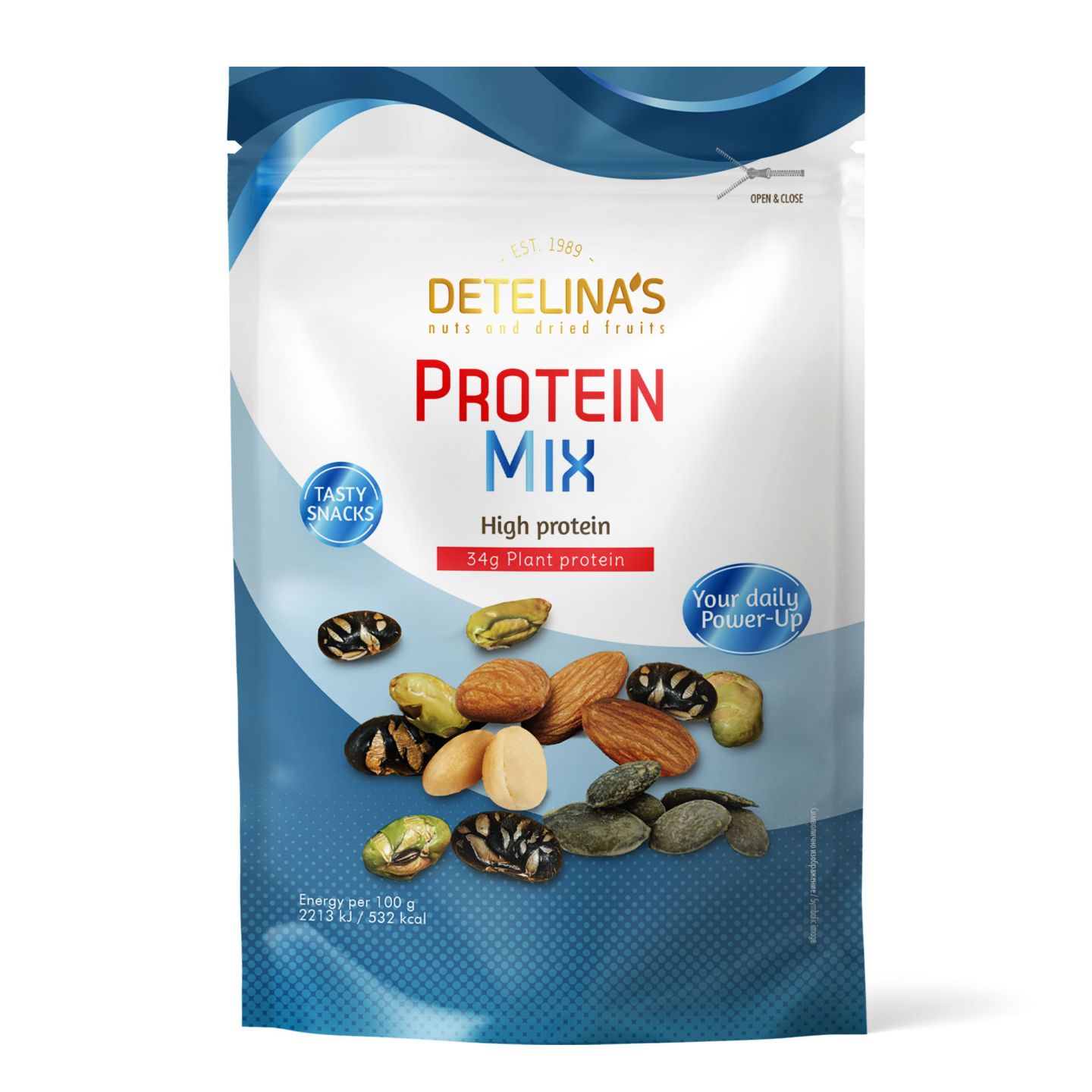 Изображение на Detelina's Протеинов микс ядки
различни вкусове