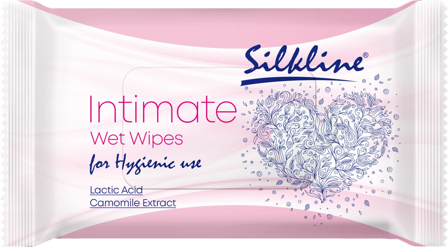 Изображение на Silkline Интимни влажни кърпи
