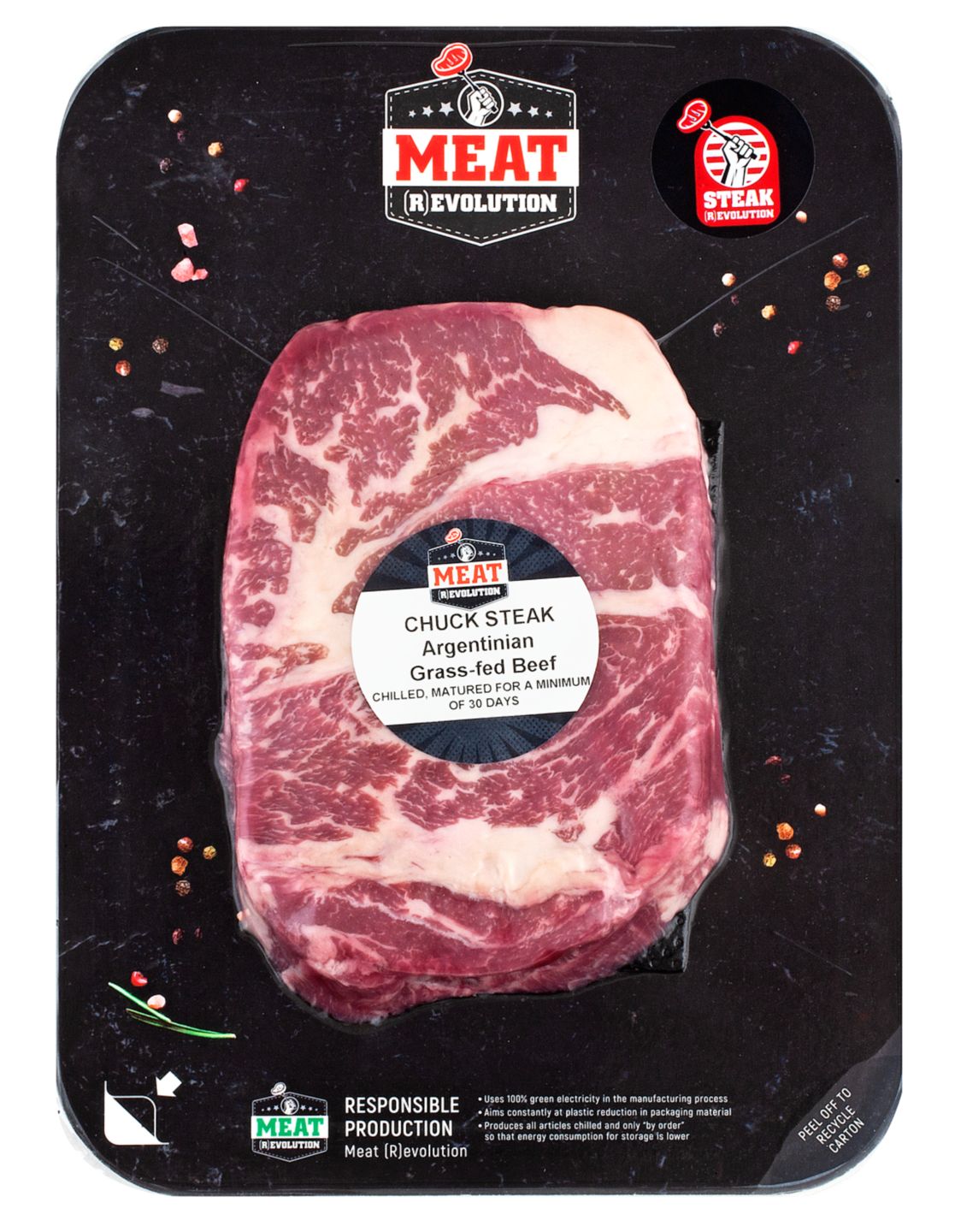 Meat revolution Argentinski Chuck steak,300g
MPC 2.5.2025=9,99€