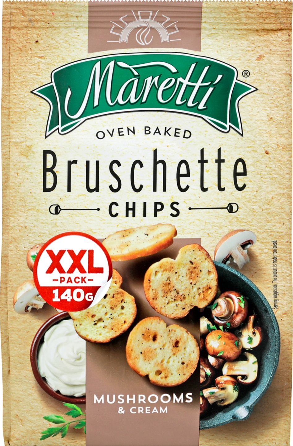 Maretti Bruschetta houby a
krém