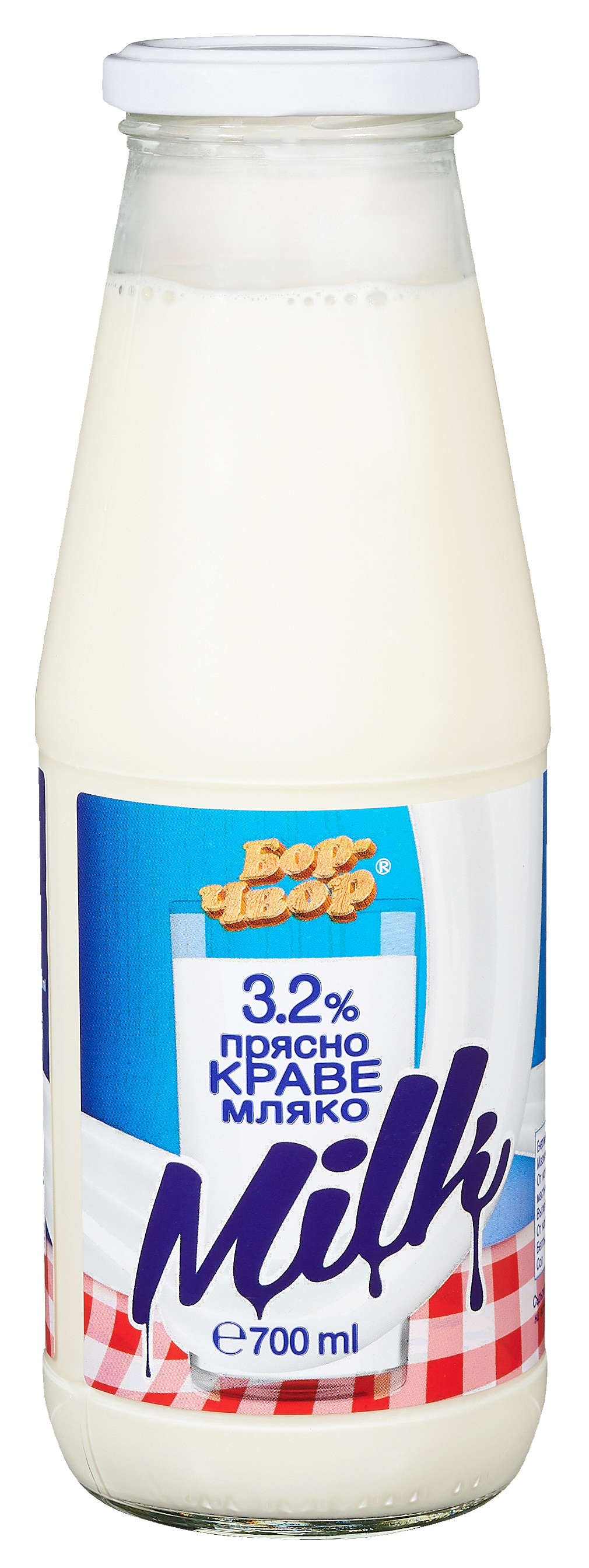 Изображение за продукта Бор Чвор Прясно мляко 3,2% масленост