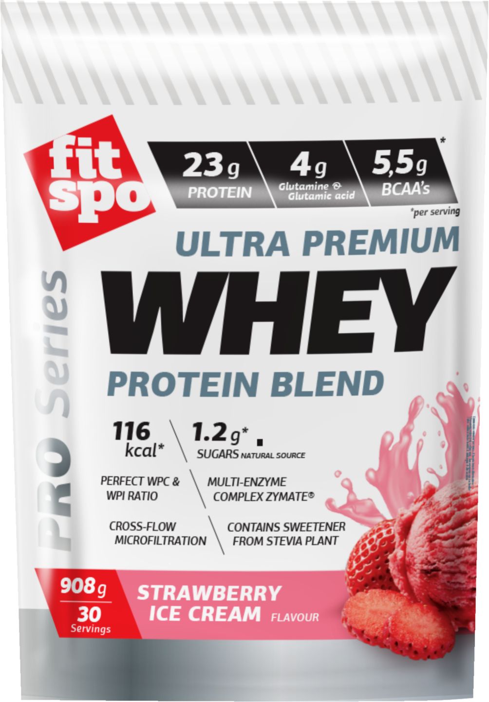 Изображение на FitSpo Протеин на прах
Strawberry