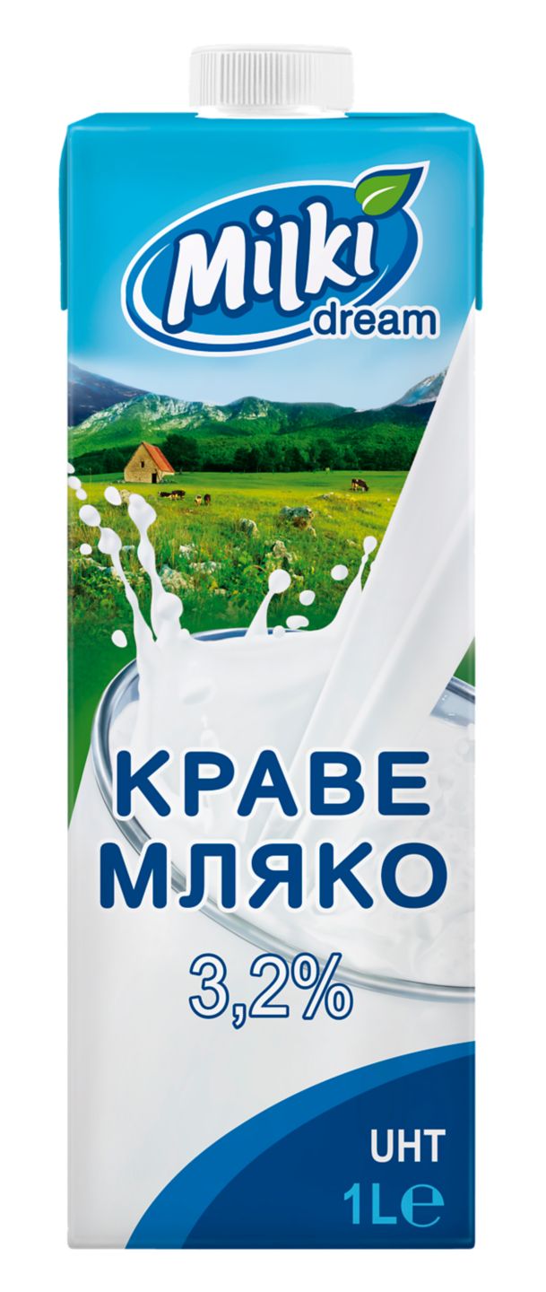 Изображение на MILKI DREAM Краве мляко UHT
3,2% масленост