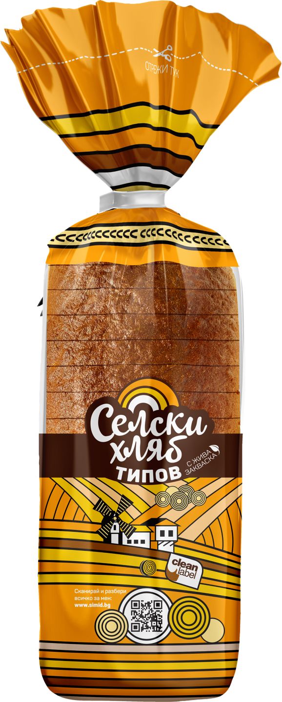 Изображение на Селски хляб с жива закваска