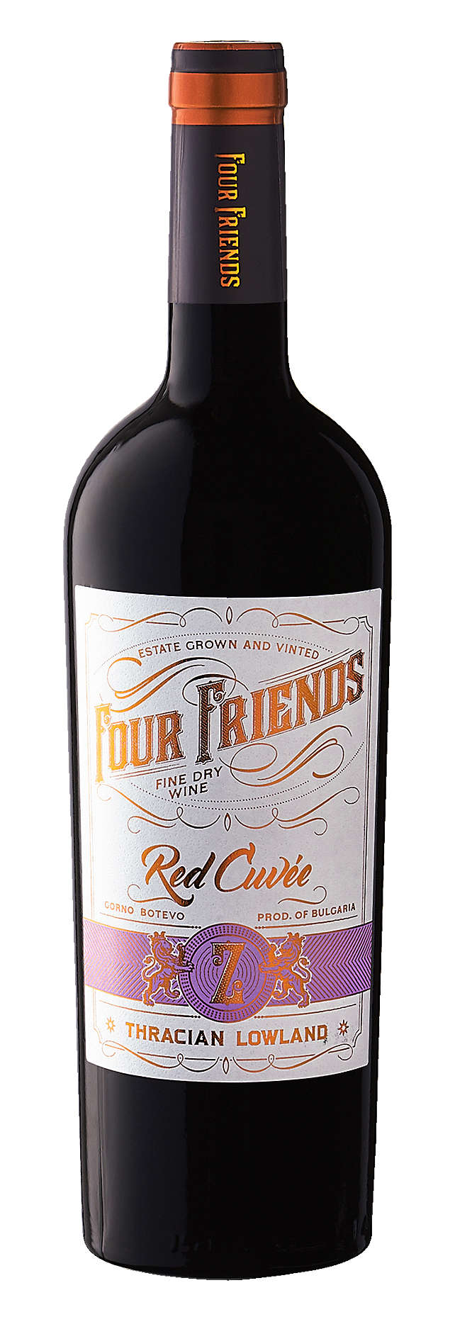 Изображение за продукта Four Friends Червено, бяло вино или розе различни сортове