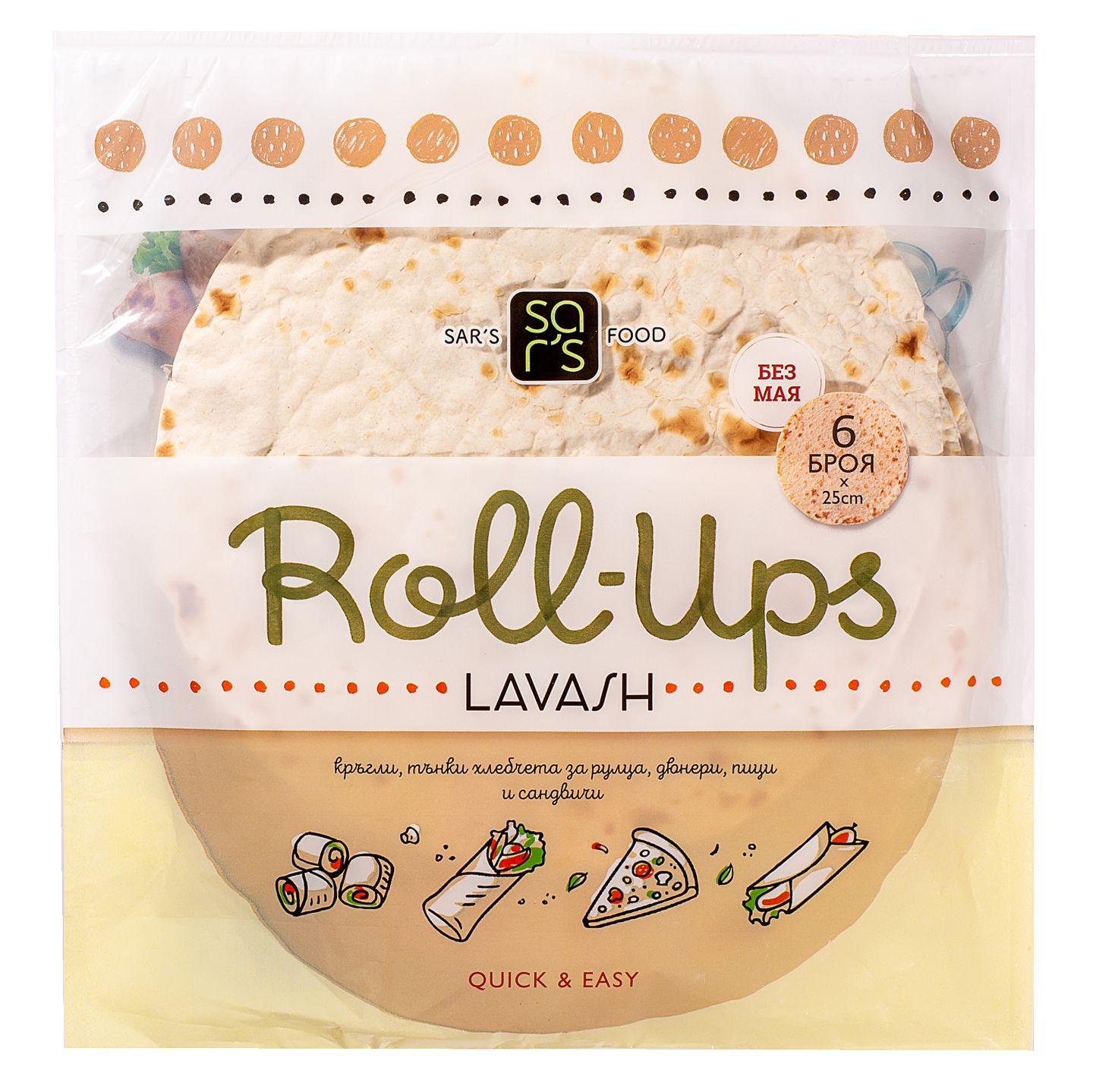 Изображение на Lavash Арменски хляб
различни видове
