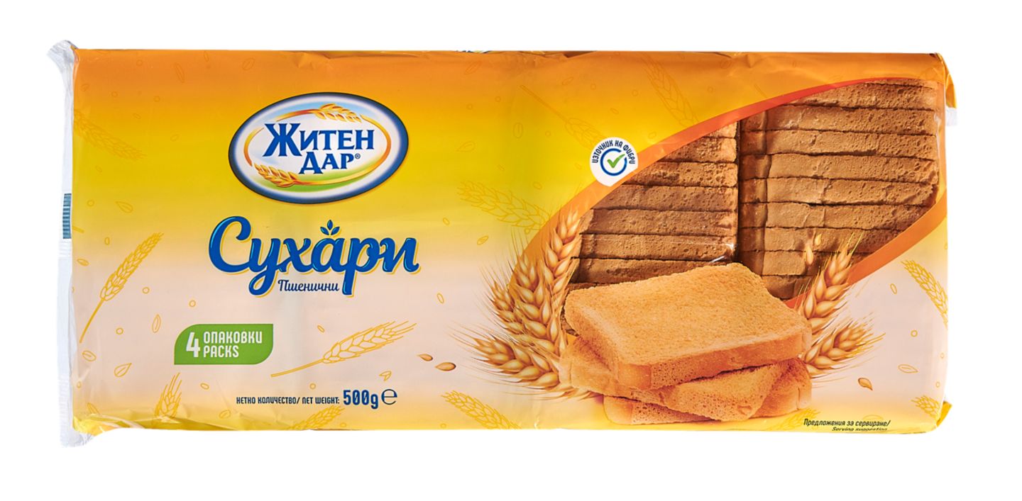 Изображение на ЖИТЕН ДАР Пшеничен сухар