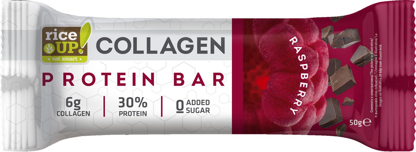 Изображение на Rice UP Протеиново барче Collagen
различни вкусове