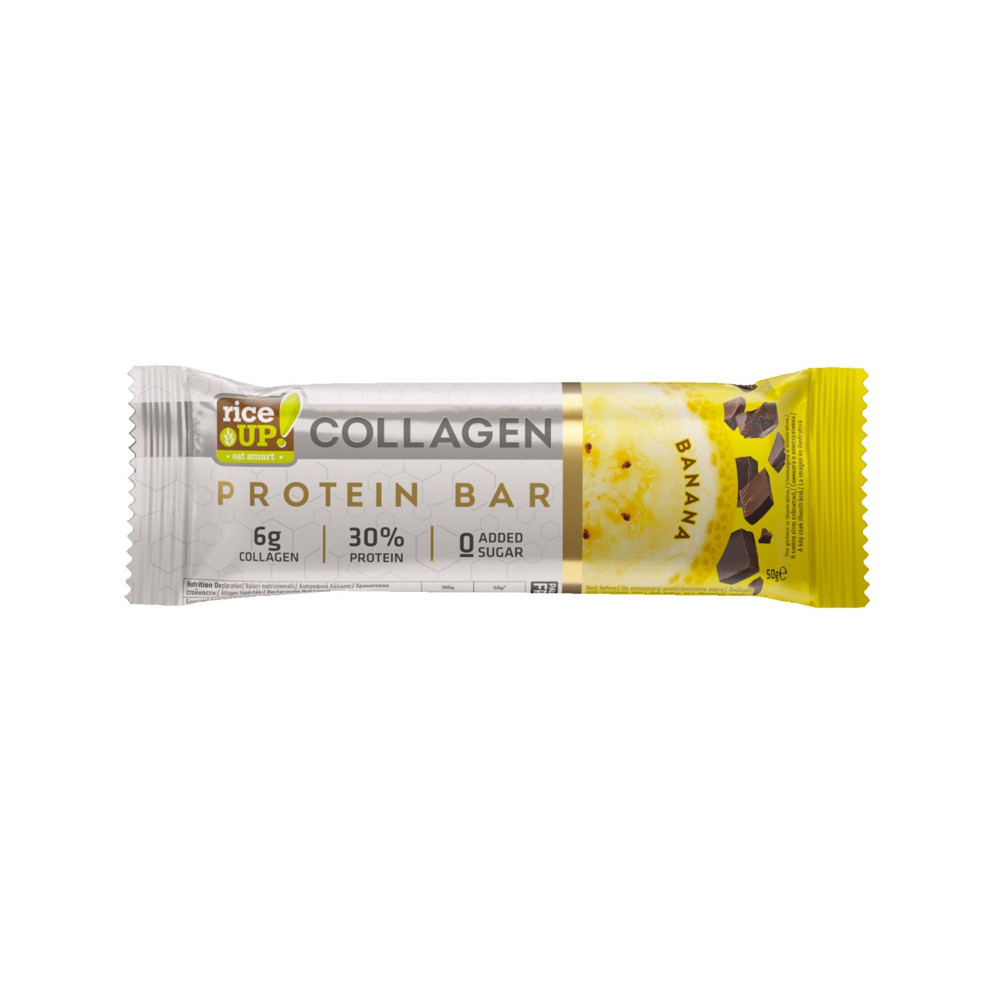 Изображение на Rice UP Протеиново барче Collagen
различни вкусове