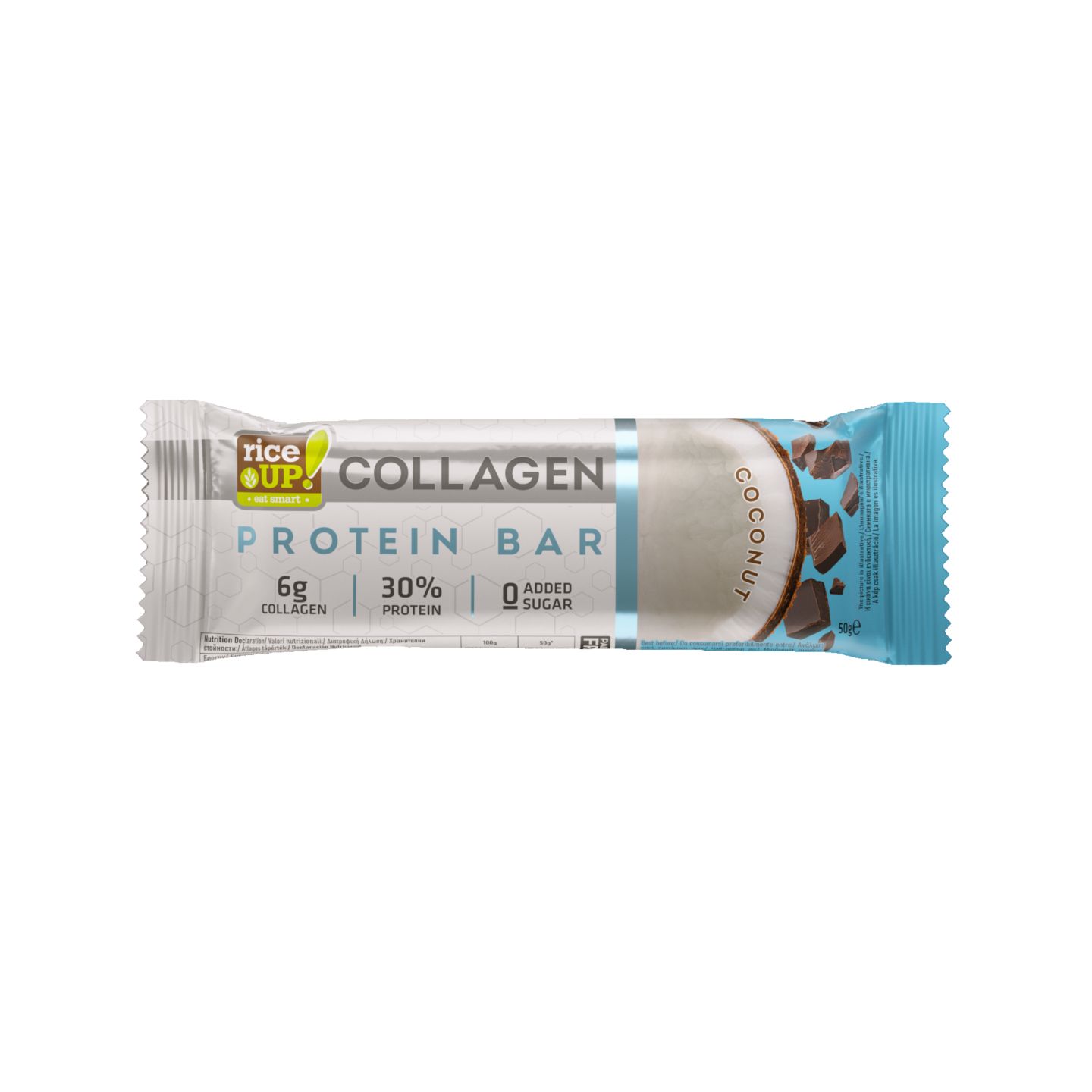 Изображение на Rice UP Протеиново барче Collagen
различни вкусове