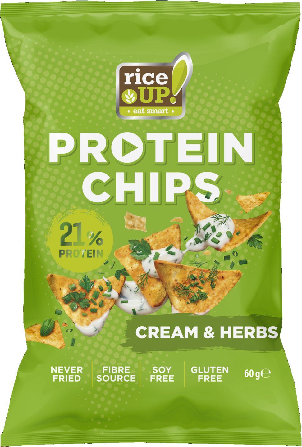 Изображение на Rice UP! Протеинов чипс
различни видове