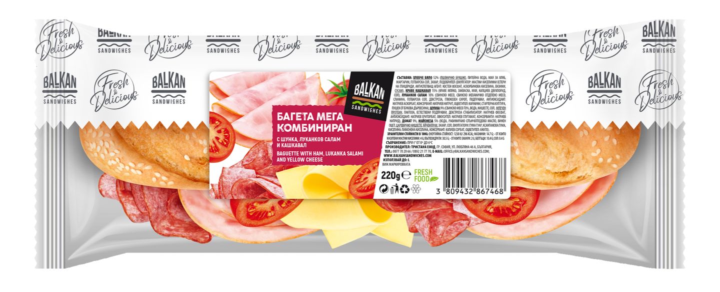 Изображение на BALKAN Багета мега
различни видове