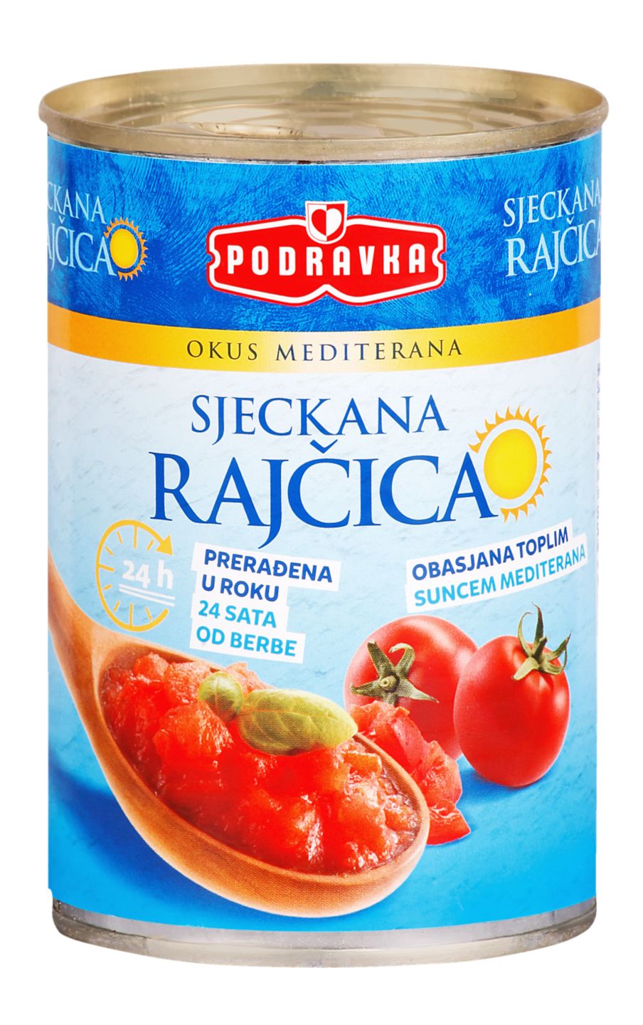 Podravka rajčica sjeckana
MPC 2.5.2025=1,99€