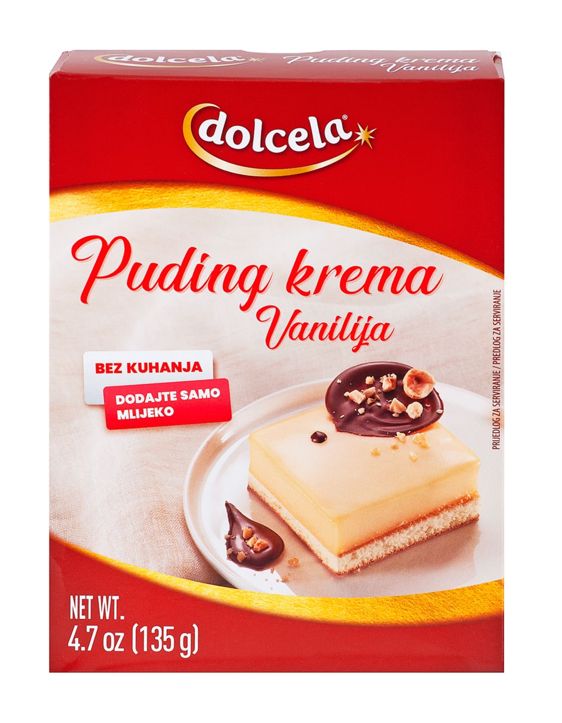 Dolcela Krema za kolače vanilija
MPC 2.5.2025=1,99€