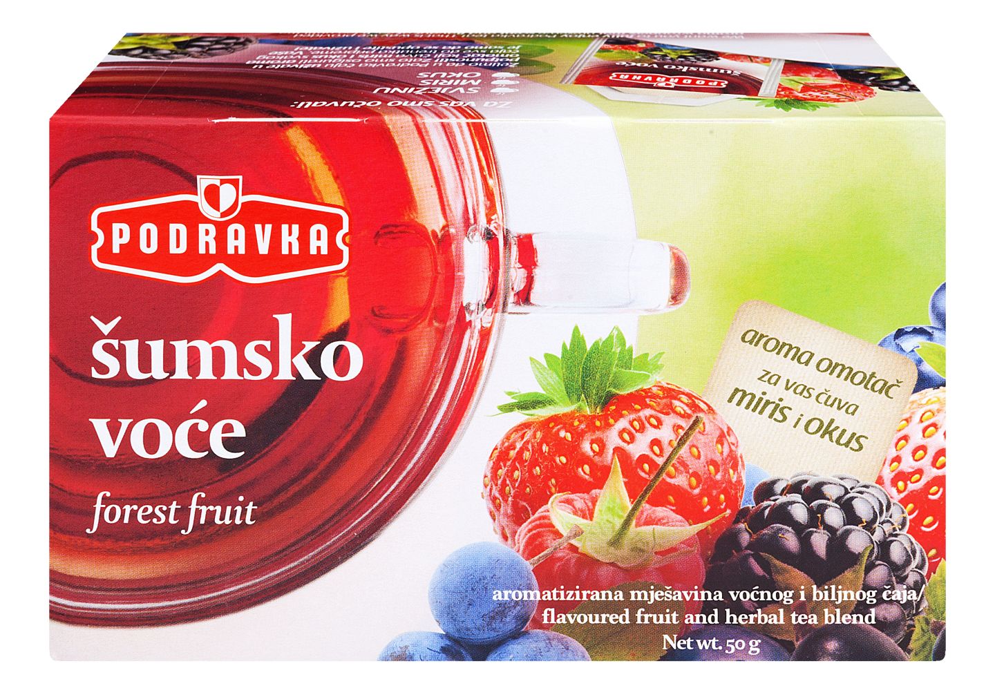 Podravka Čaj šumsko voće
MPC 2.5.2025=1,99€