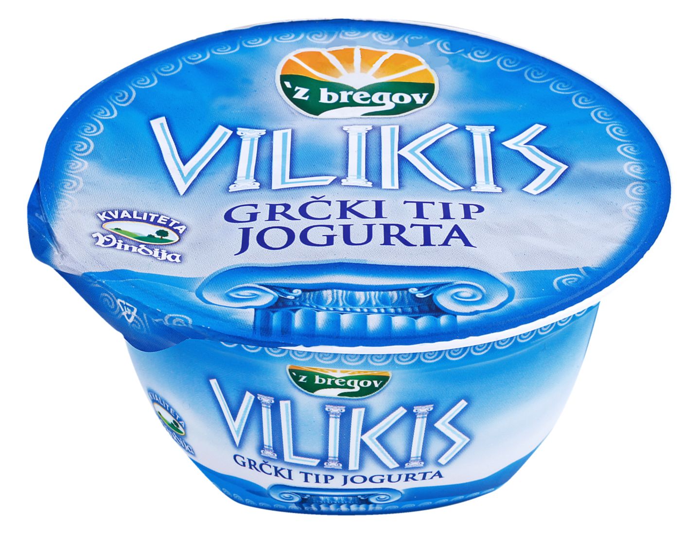 `Z bregov Vilikis, grčki tip jogurta