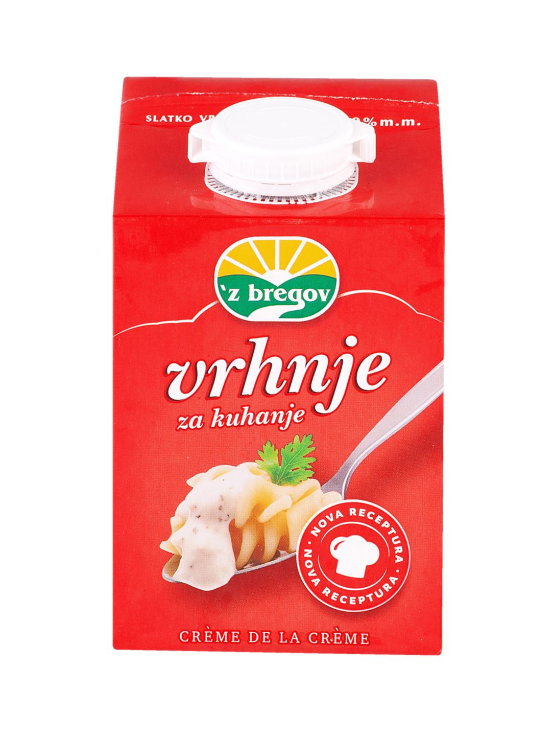 `Z bregov Vrhnje za kuhanje
MPC 2.5.2025=3,29€