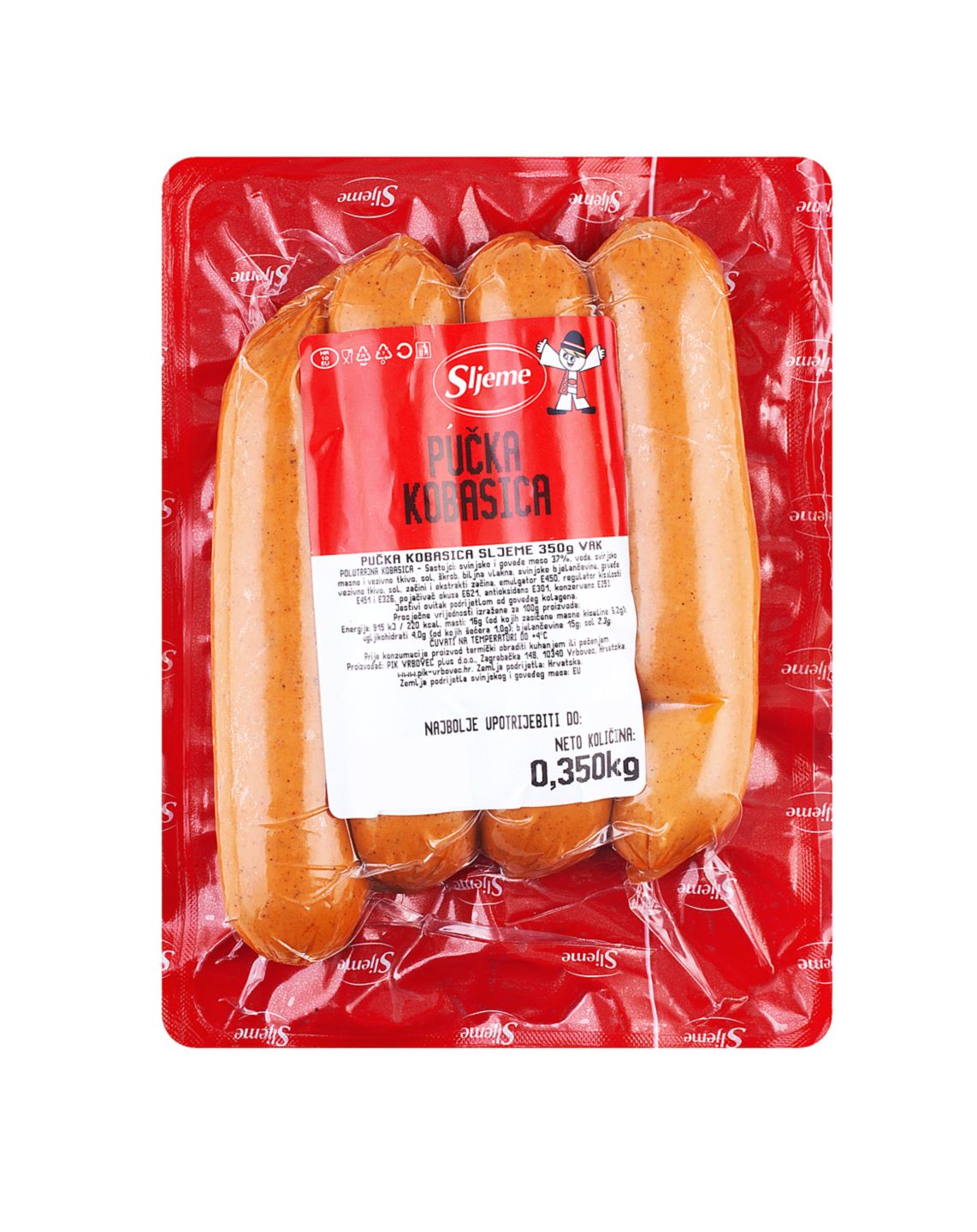 Sljeme Pučka kobasica
MPC 2.5.2025=2,49€