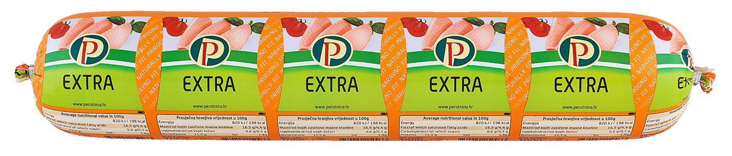 Perutnina Ptuj Kobasica Extra
MPC 2.5.2025=3,59€