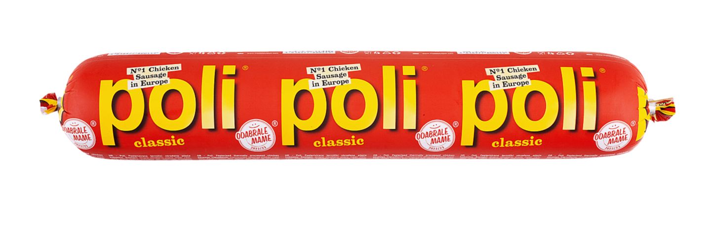 Poli Pileća kobasica
MPC 2.5.2025=5,65€