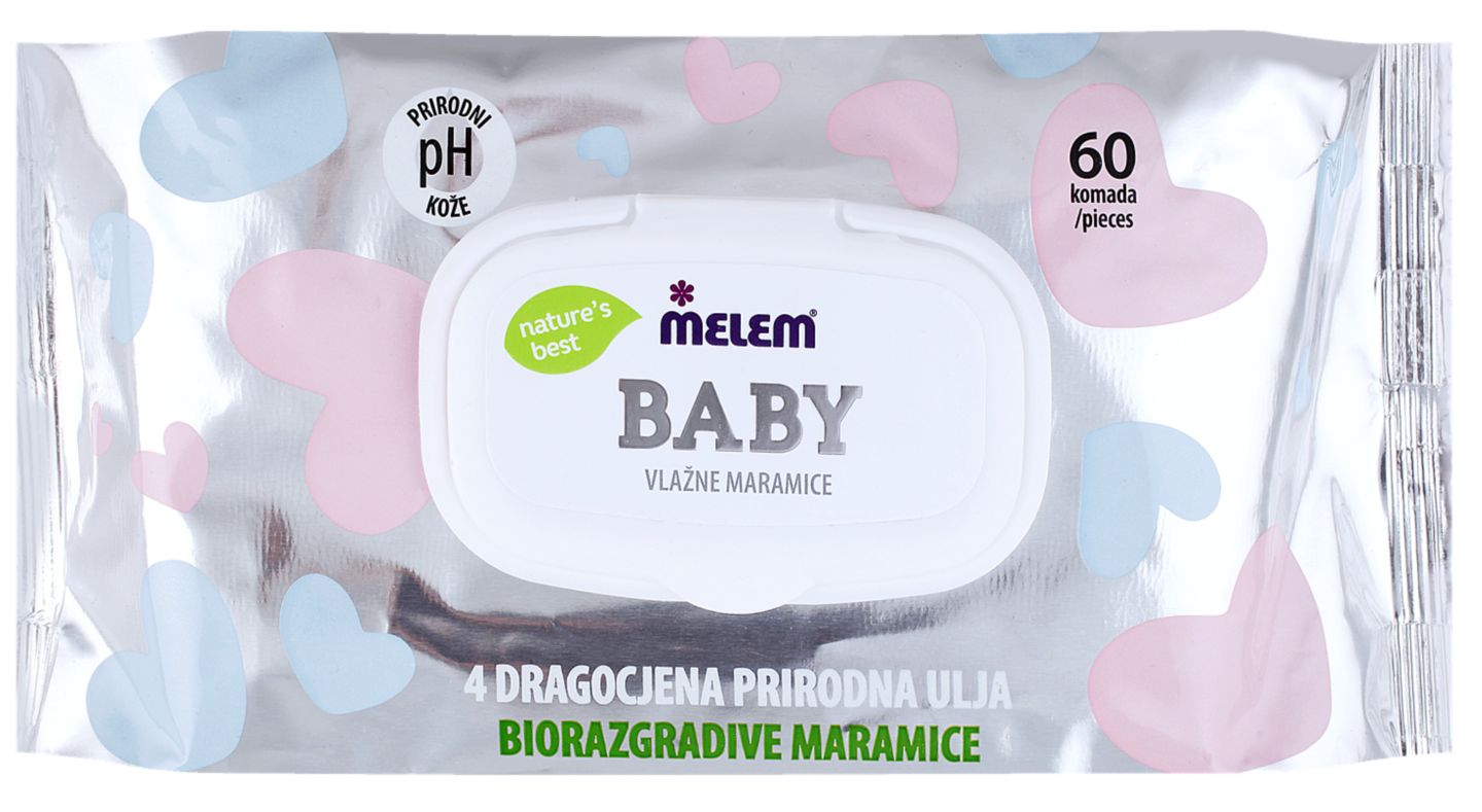Melem Vlažne maramice
MPC 2.5.2025=4,19€