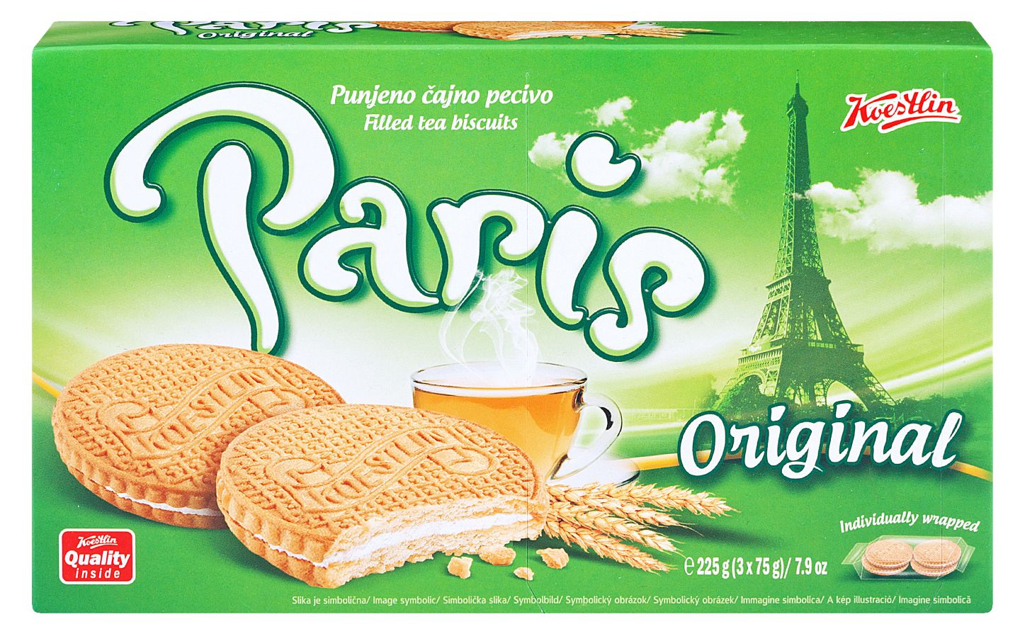 Paris Čajno pecivo
MPC 2.5.2025=2,09€